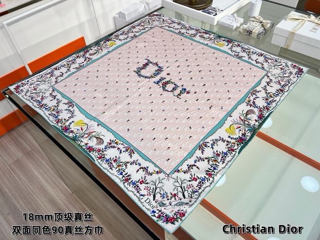 Dior 90 Square Scarf Silk Twill KY200-2