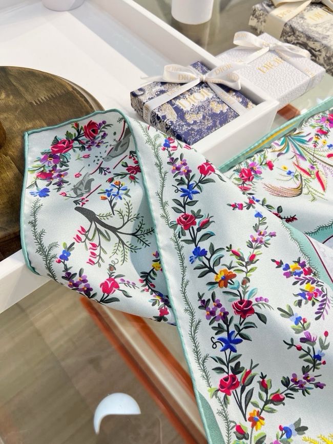 Dior 90 Square Scarf Silk Twill KY200-3