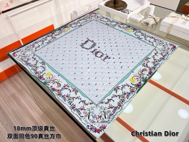 Dior 90 Square Scarf Silk Twill KY200-3