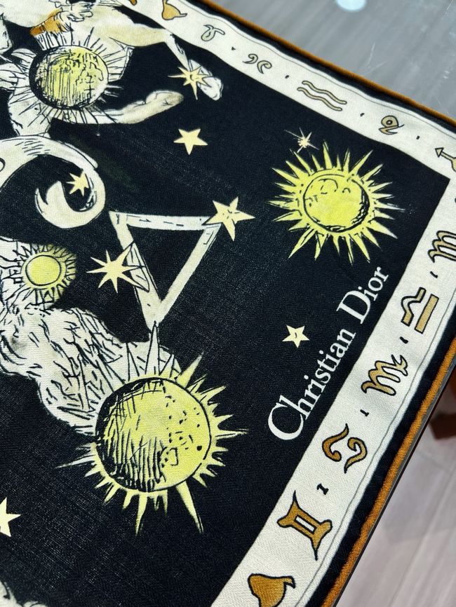 Dior Shawl Wool Silk and Cotton KY201-2