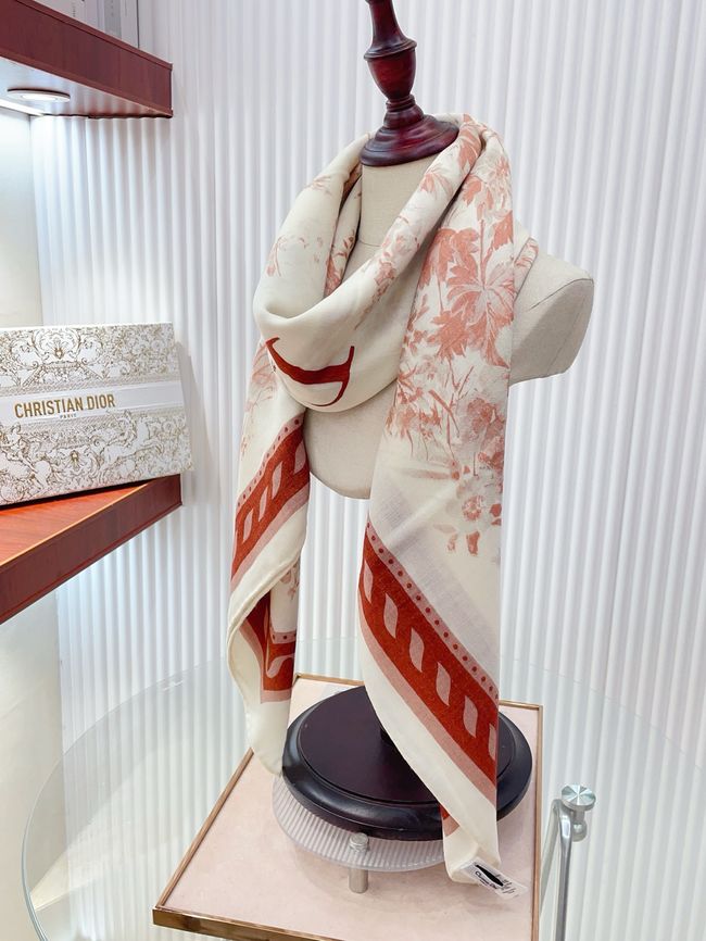 Dior Shawl Wool Silk and Cotton KY203-1