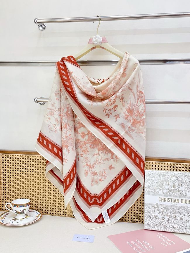 Dior Shawl Wool Silk and Cotton KY203-1