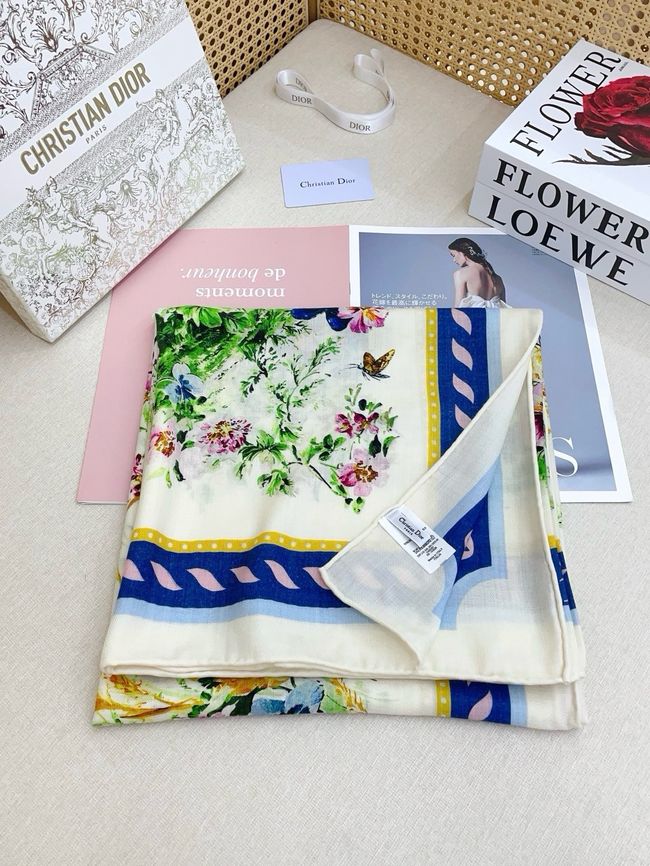 Dior Shawl Wool Silk and Cotton KY203-2