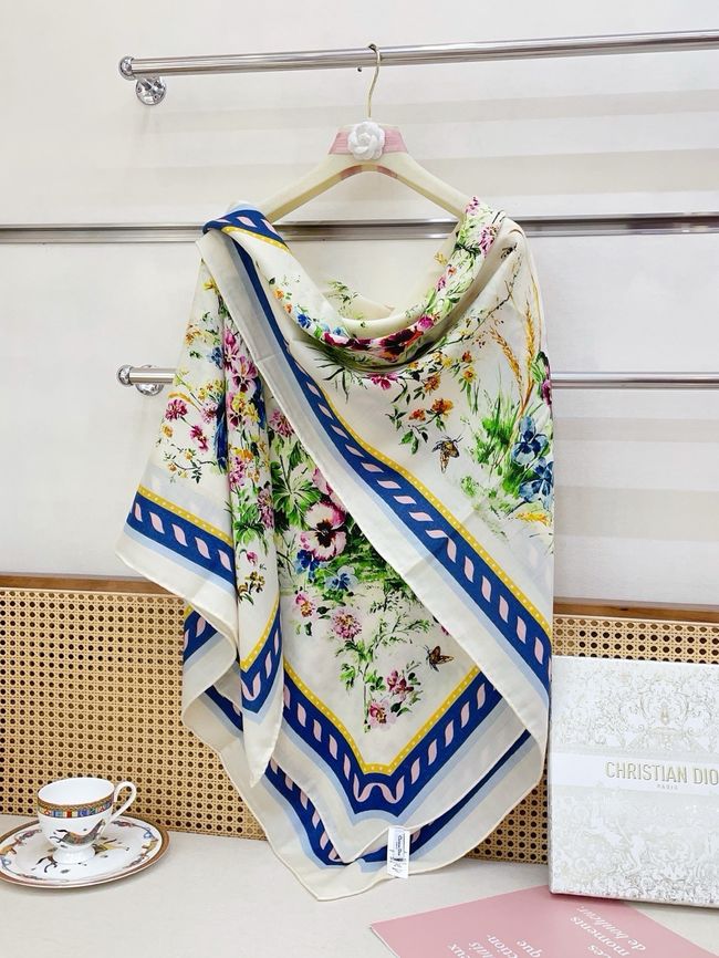 Dior Shawl Wool Silk and Cotton KY203-2