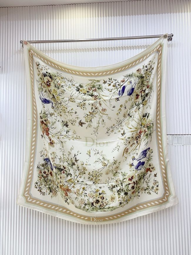 Dior Shawl Wool Silk and Cotton KY203-3