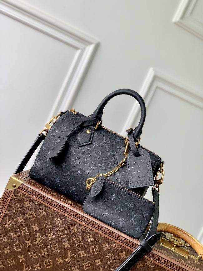 Louis Vuitton Runway Speedy P9 Bandouliere 25 M24426 black