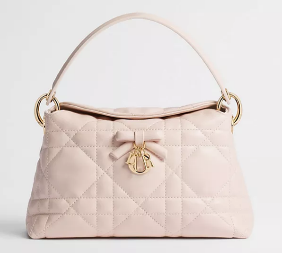 Dior Adiorable Top Handle Mini Bag Macrocannage Lambskin S1713OGY Ballet Pink