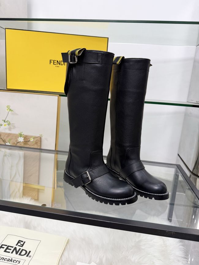 FENDI Commando leather boots 8T9048-1