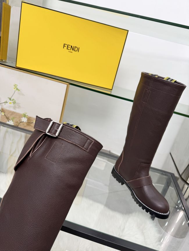 FENDI Commando leather boots 8T9048-2