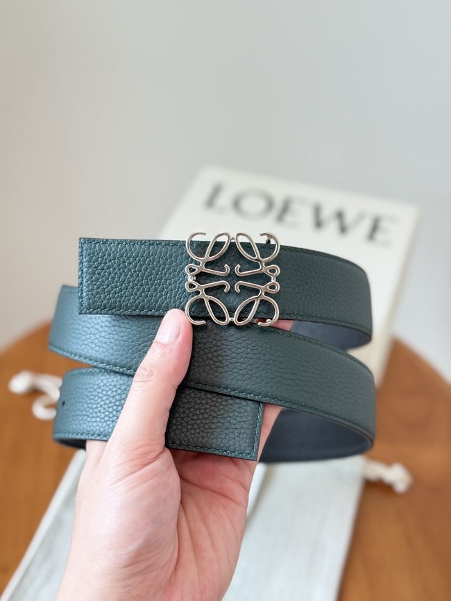 Loewe Cowhide Double-Sided Anagram Belt 35MM 26X03-6