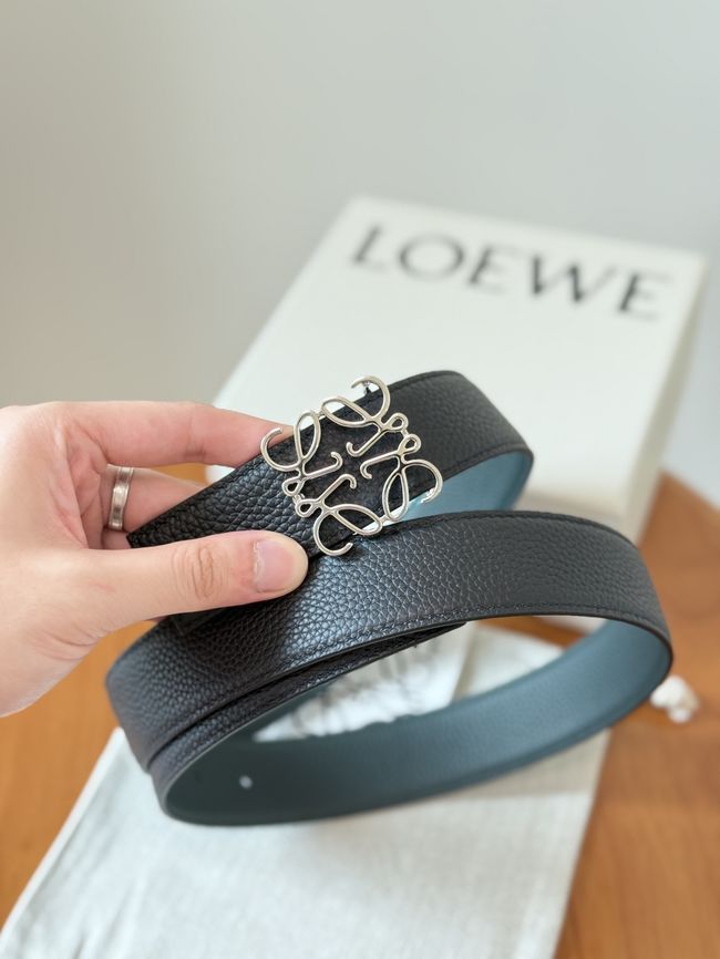 Loewe Cowhide Double-Sided Anagram Belt 35MM 26X03-6