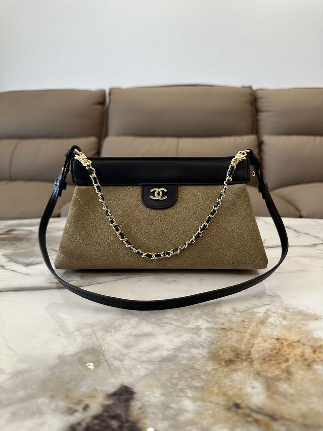 Chanel Clutch with Chain AP5540 apricot