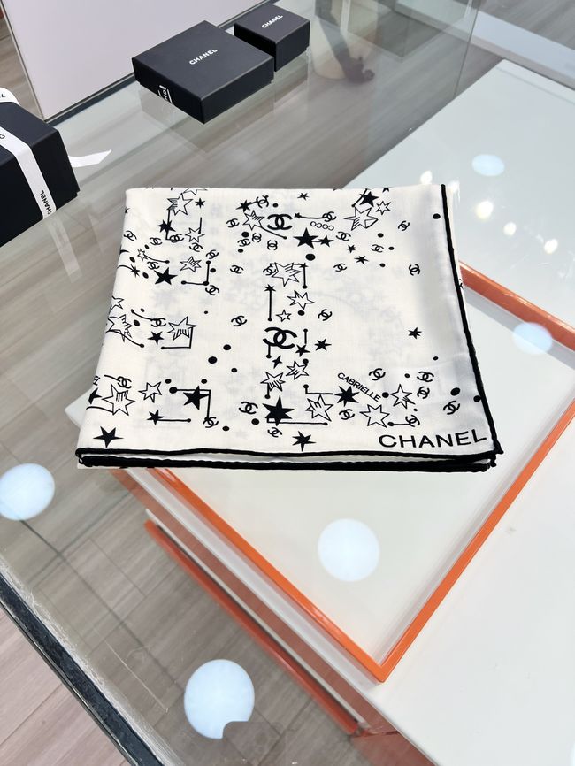 Chanel Wool and Silk Shawl AAC493-1
