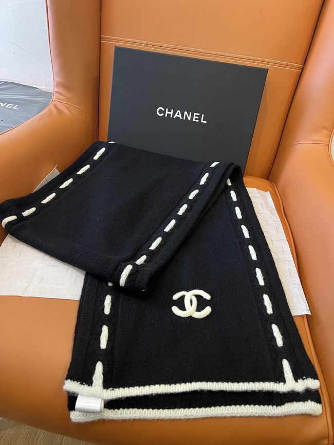 Chanel Cashmere Scarf&Hat AAC077-1