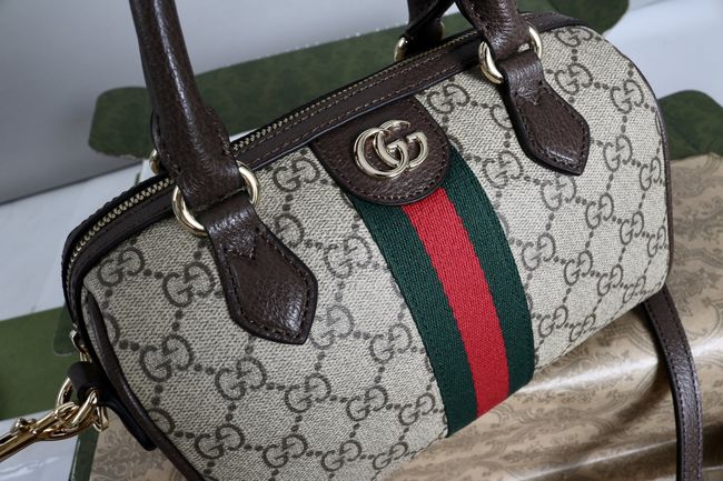 Gucci Ophidia small boston bag 841294 brown