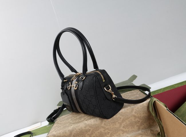 Gucci Borsetto medium boston bag 866732 black