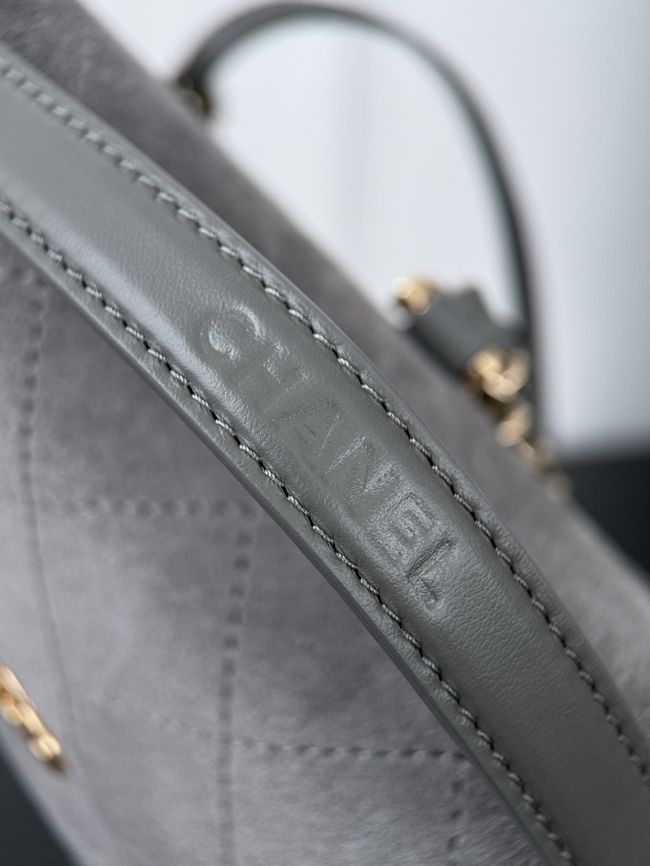 Chanel Backpack AS6465 Dark Gray