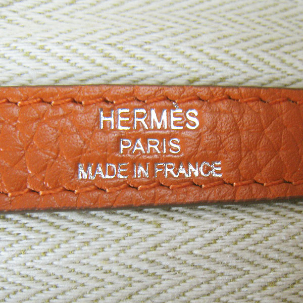 Hermes Garden Party TPM Veau Negonda Orange