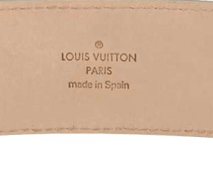 Louis Vuitton Initiales Damier Belt M9609W