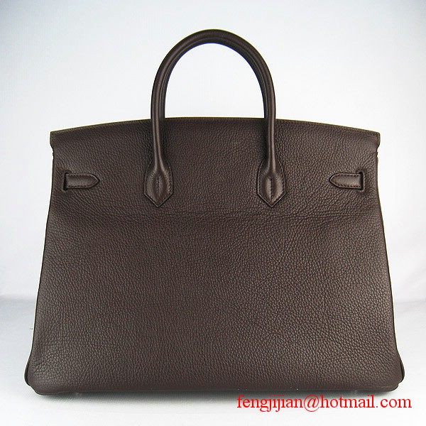 Hermes Birkin 40cm Togo Bag Coffee 6099