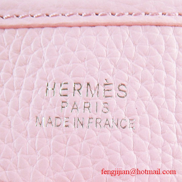 Hermes Evelyne Bag Pink 6309
