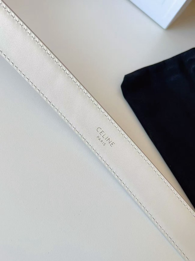 Celine Thin Plate Belt IN 25MM Taurillon Leather B10673-4
