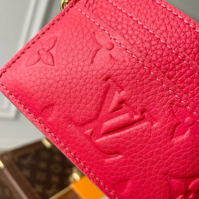 Louis Vuitton Card Holder M27485 red