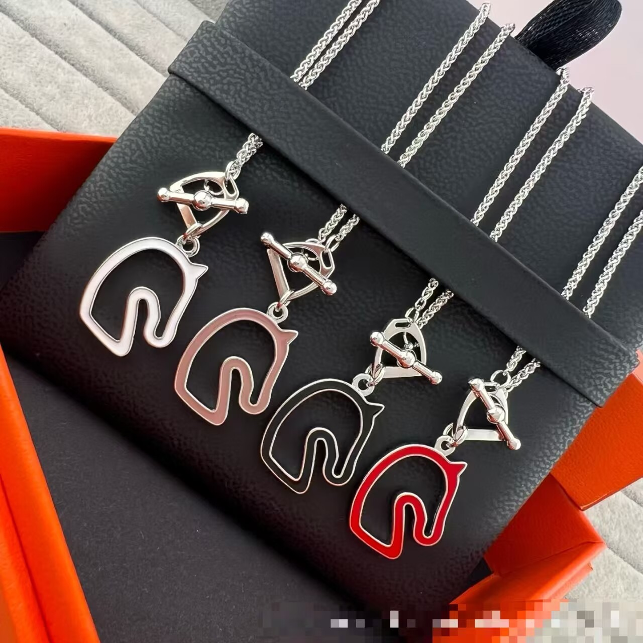Hermes Necklace HN63022 Silver Chain Hermes Necklace HN63022 Silver Chain
