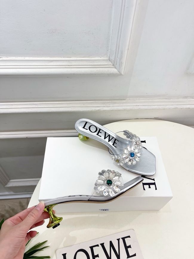 Loewe Heeled Slide 69006-2 Loewe Heeled Slide 69006-2