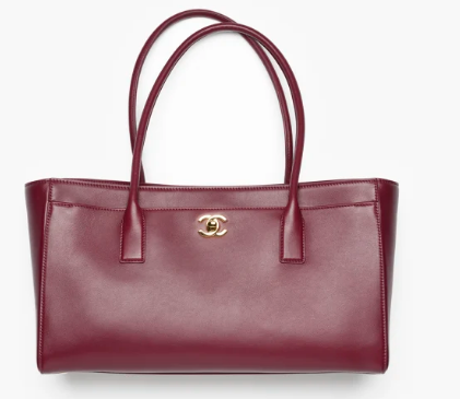 Chanel Small Shopping Bag AS6243 Dark Burgundy Chanel Small Shopping Bag AS6243 Dark Burgundy