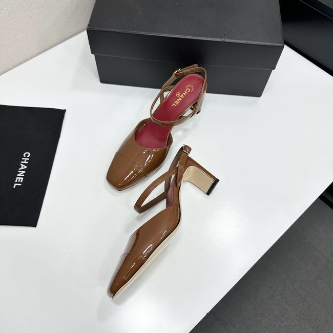 Chanel Slingbacks Lambskin 65071-2 Chanel Slingbacks Lambskin 65071-2