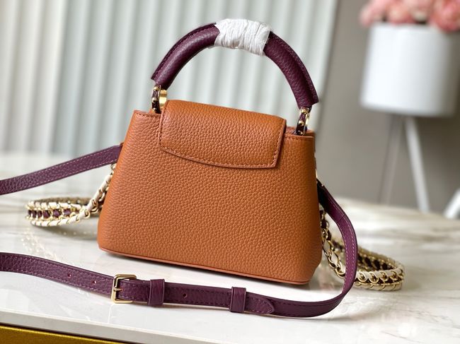 Louis Vuitton Capucines Mini M29497 camel Louis Vuitton Capucines Mini M29497 camel