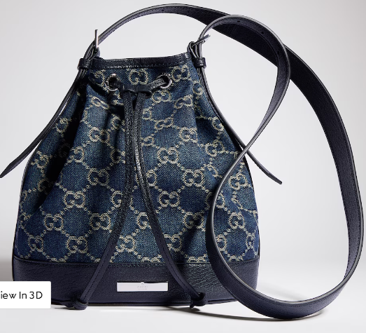 Gucci Venice small bucket bag 875237 Dark blue Gucci Venice small bucket bag 875237 Dark blue