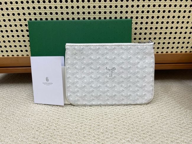 Goyard SENAT PM Clutch Bag CL07P Ivory Goyard SENAT PM Clutch Bag CL07P Ivory