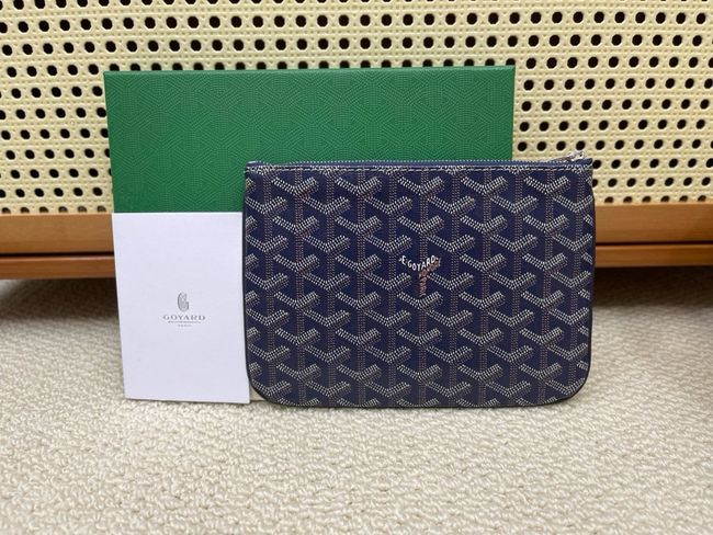 Goyard SENAT PM Clutch Bag CL07P dark blue Goyard SENAT PM Clutch Bag CL07P dark blue