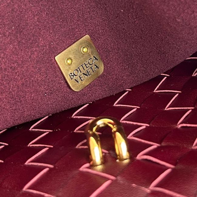 Bottega Veneta Small Andiamo P5678 CINNABAR Bottega Veneta Small Andiamo P5678 CINNABAR