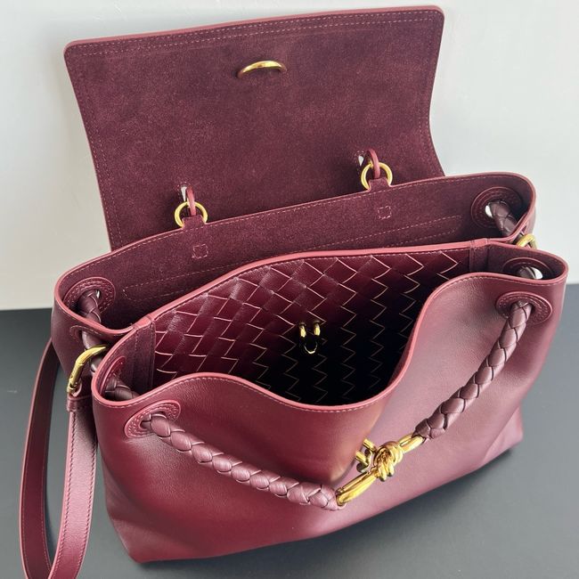 Bottega Veneta Small Andiamo P5678 CINNABAR Bottega Veneta Small Andiamo P5678 CINNABAR