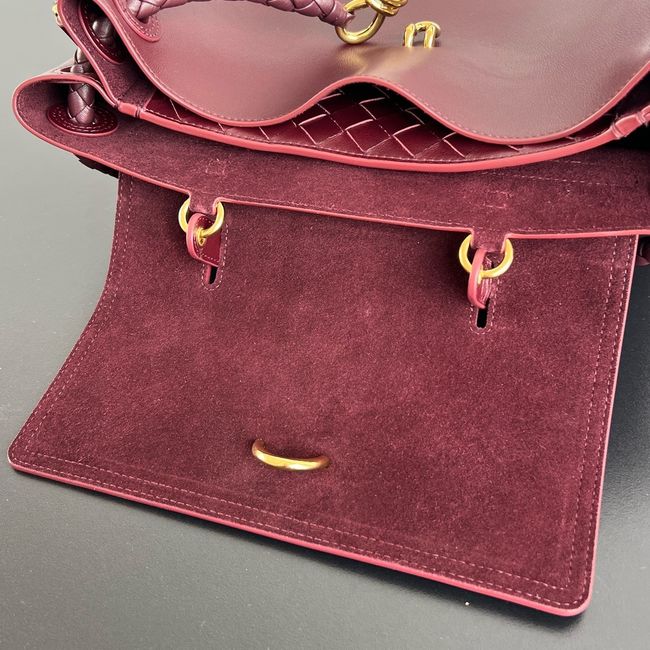 Bottega Veneta Small Andiamo P5678 CINNABAR Bottega Veneta Small Andiamo P5678 CINNABAR