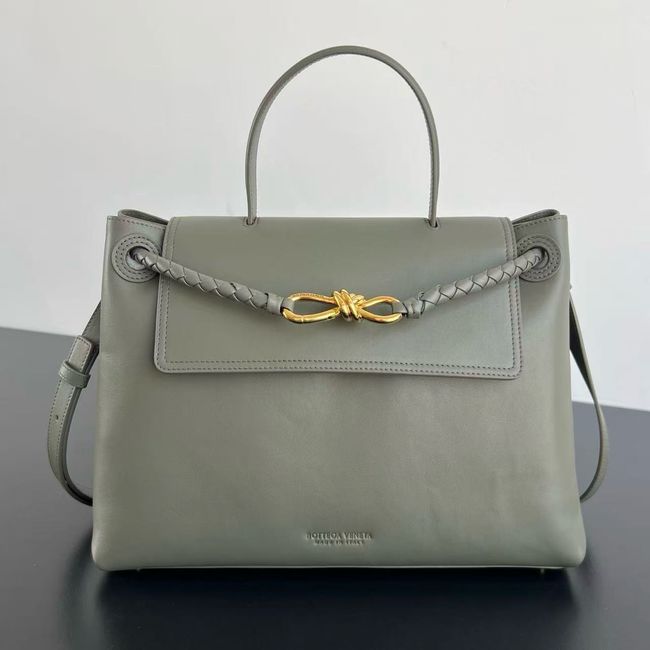 Bottega Veneta Small Andiamo P5678 gray Bottega Veneta Small Andiamo P5678 gray