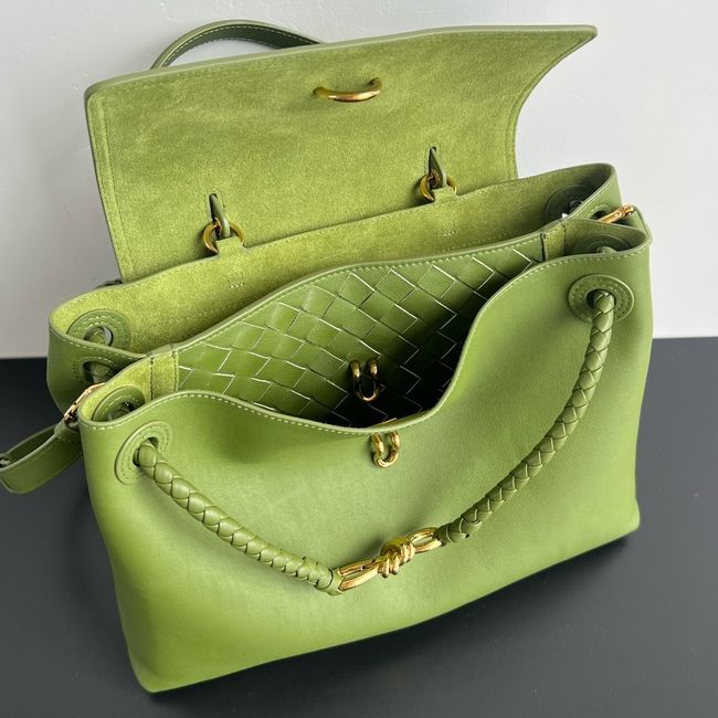 Bottega Veneta Small Andiamo P5678 green Bottega Veneta Small Andiamo P5678 green