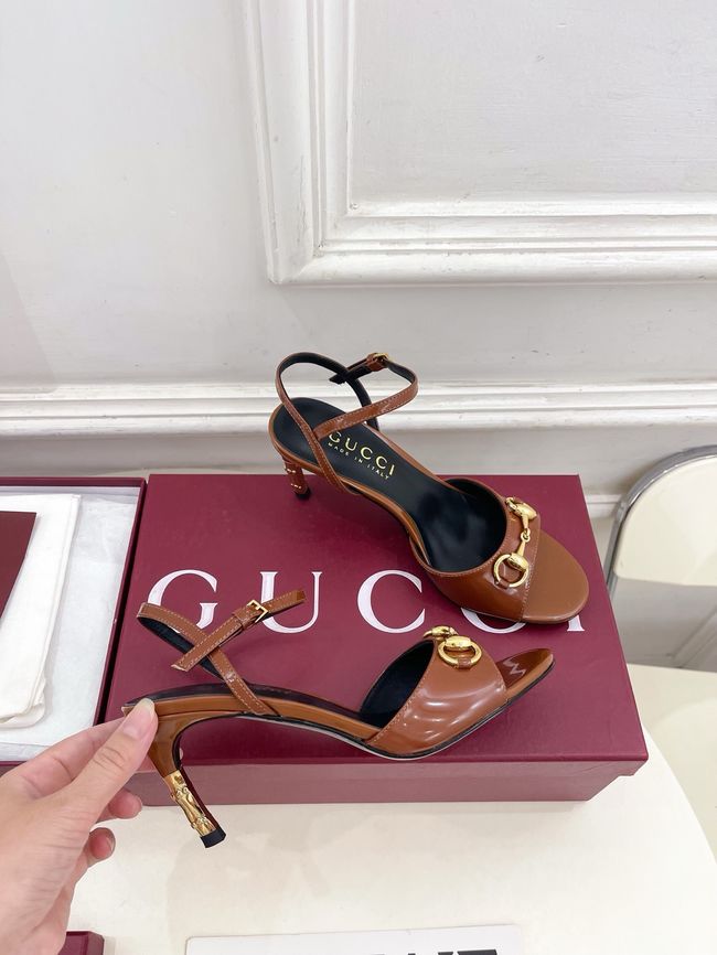 GUCCI Womens slide sandal 7.5cm 65092-4 GUCCI Womens slide sandal 7.5cm 65092-4