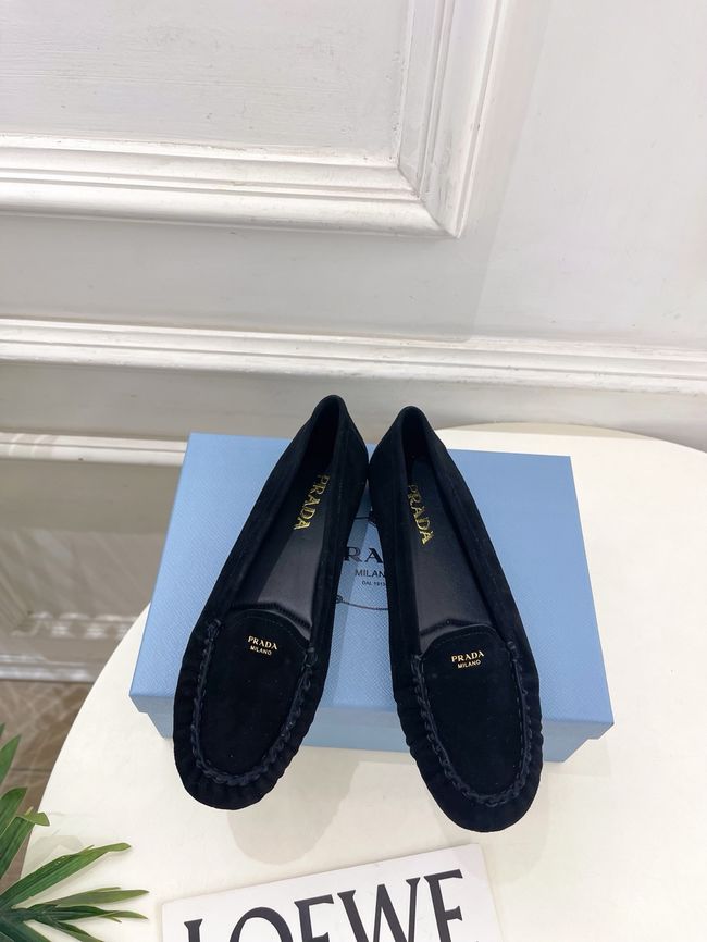 Prada Shuffle antiqued leather loafers 64173-7 Prada Shuffle antiqued leather loafers 64173-7
