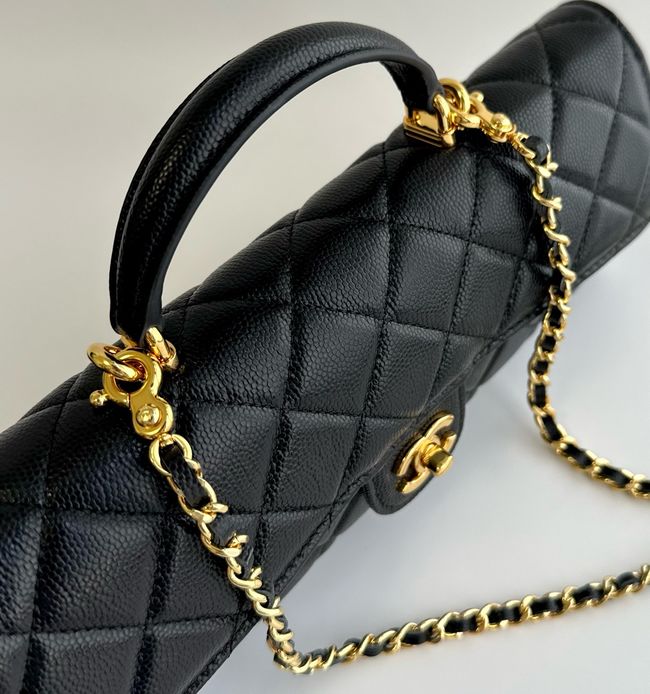 Chanel Clutch with chain AP5280 black Chanel Clutch with chain AP5280 black