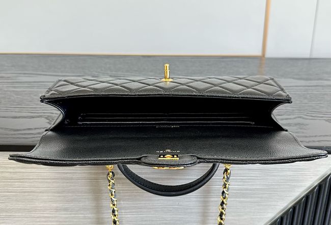 Chanel Clutch with chain AP5280 black Chanel Clutch with chain AP5280 black