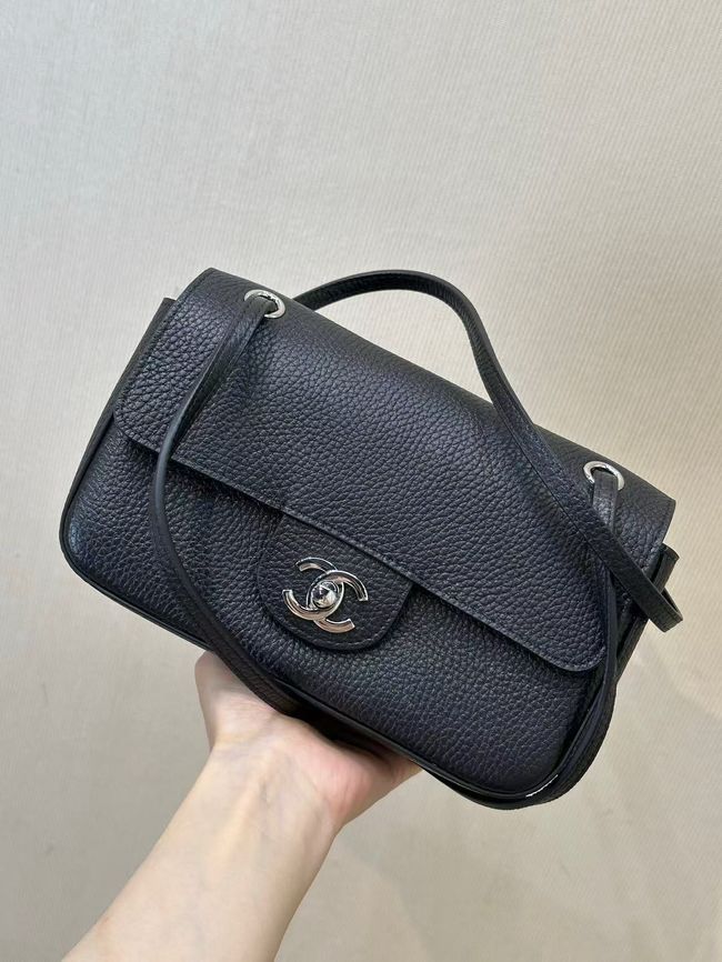 Chanel Mini Flap Bag AS6573 BLACK Chanel Mini Flap Bag AS6573 BLACK
