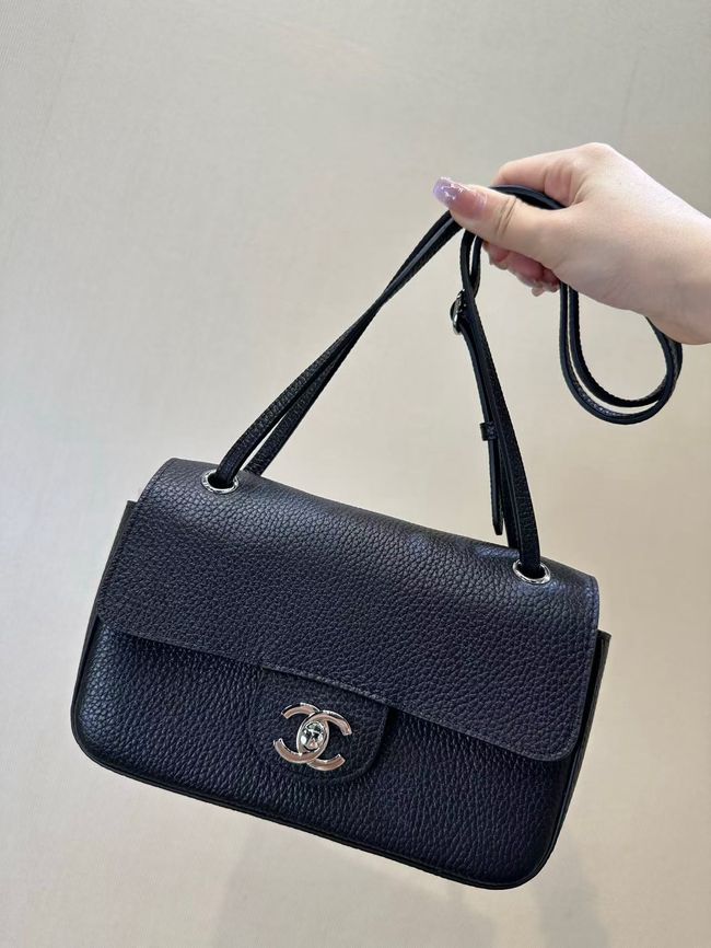 Chanel Mini Flap Bag AS6573 BLACK Chanel Mini Flap Bag AS6573 BLACK