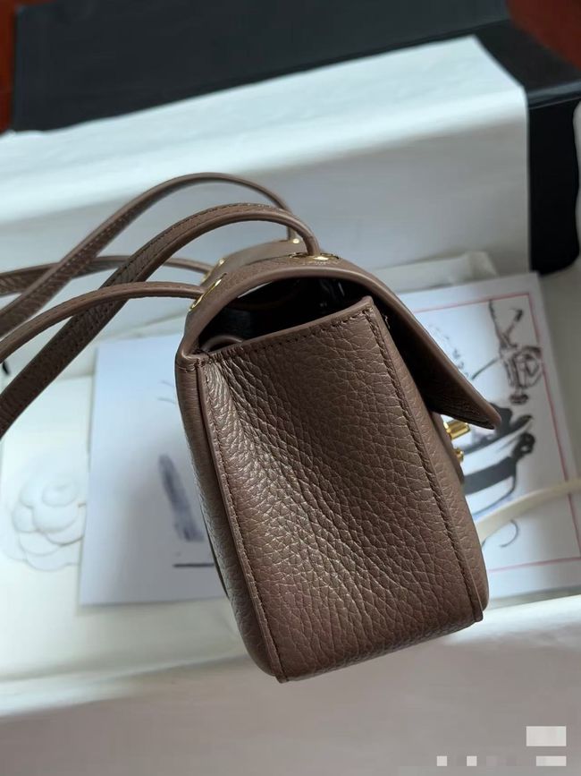 Chanel Mini Flap Bag AS6573 brown Chanel Mini Flap Bag AS6573 brown