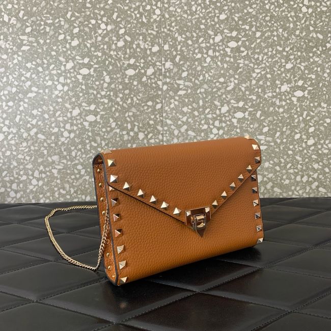 VALENTINO ROCKSTUD Small Calfskin Handbag VA088 camel VALENTINO ROCKSTUD Small Calfskin Handbag VA088 camel