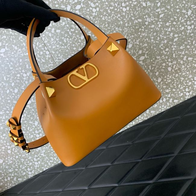 VALENTINO small Sheepskin Shoulder Bag 0112S brown