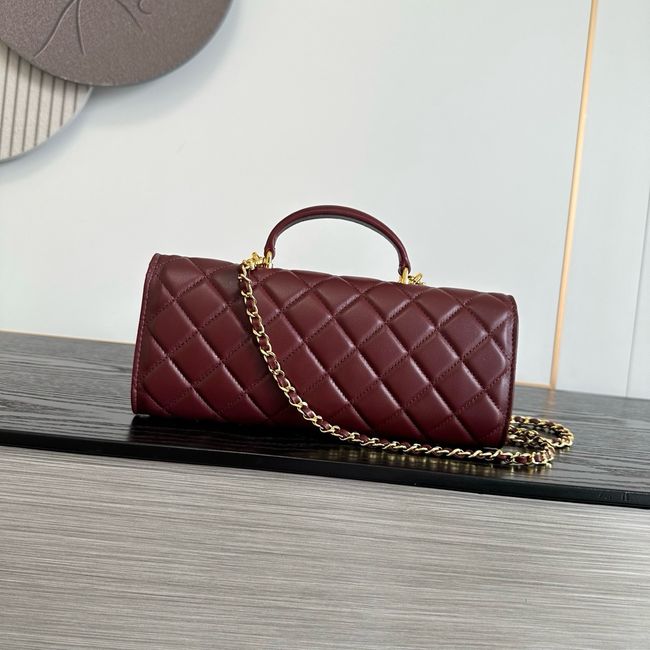 Chanel Clutch with chain Sheepskin AP5280 Burgundy Chanel Clutch with chain Sheepskin AP5280 Burgundy